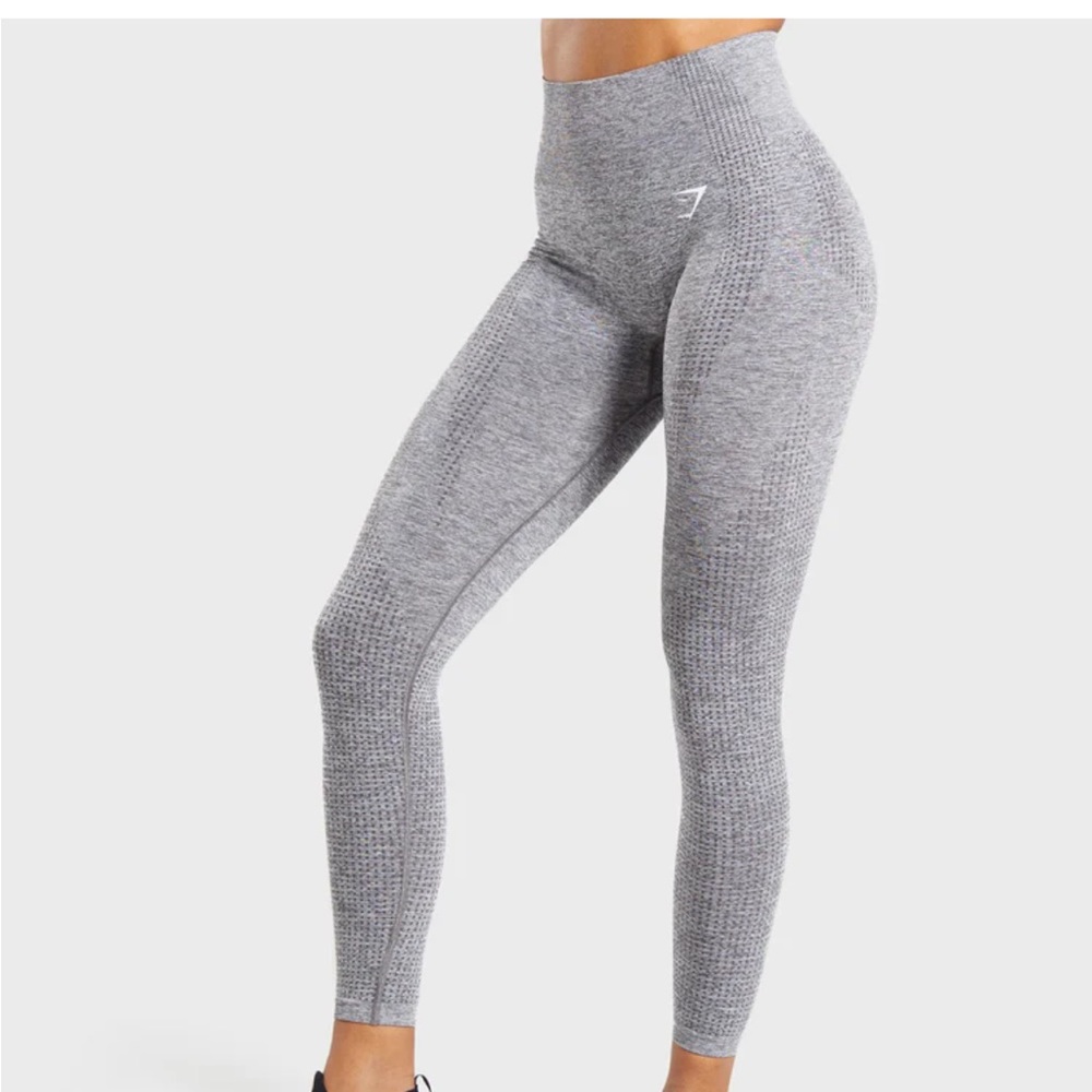 Gymshark Grey Marl Vital Seamless 1.0 Leggings